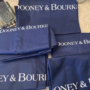Set Of 5 Dooney & Bourke Dust Bags